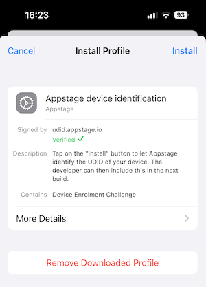 Retrieve iOS device UDIDS